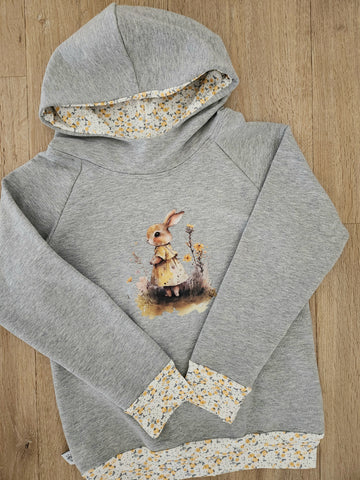 Daisy Bunny Hoodie-Pre order