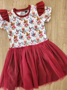 Woodland Christmas party dress- Made to Order