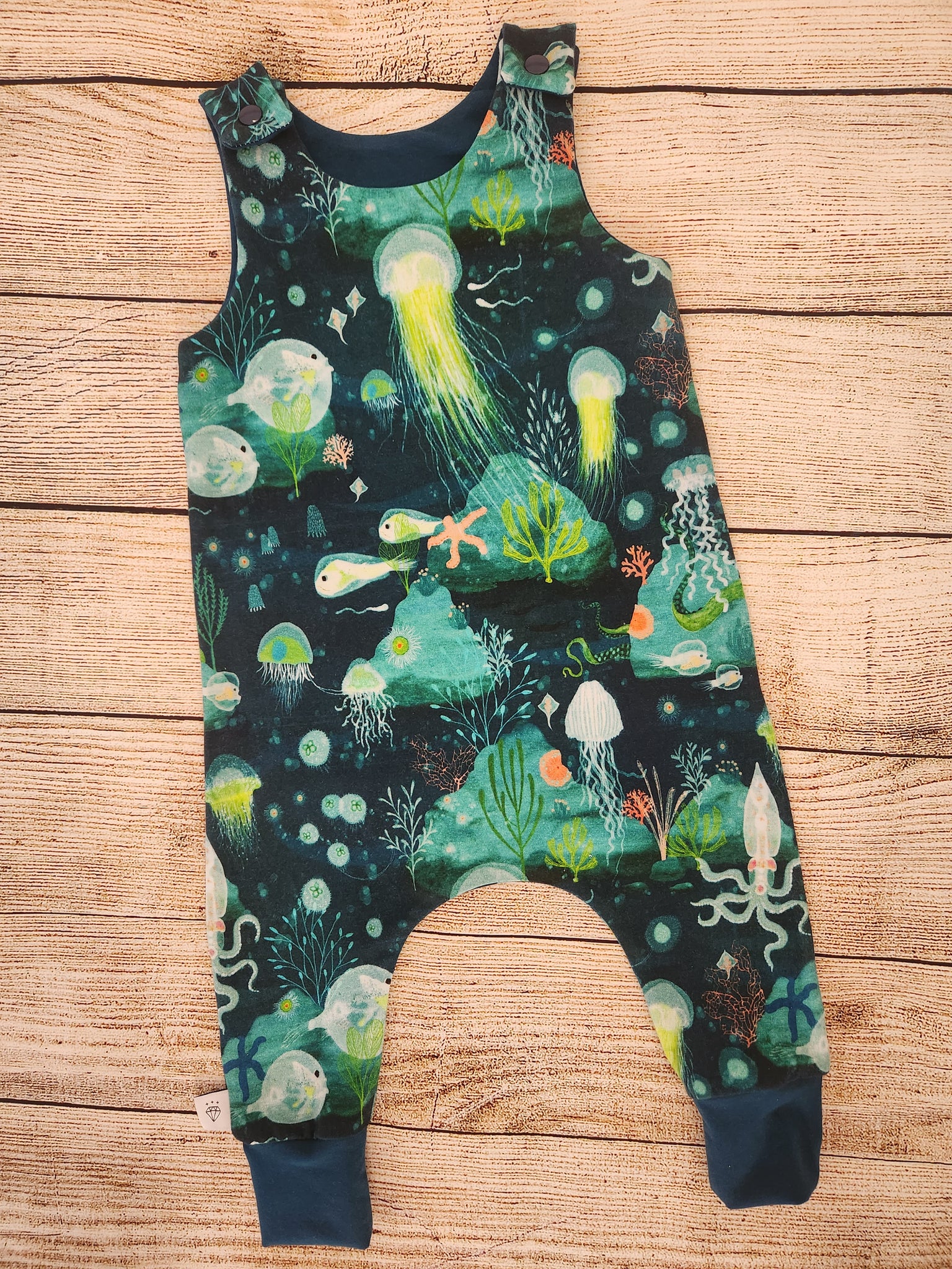 Bioluminescence Harem Romper-Pre Order