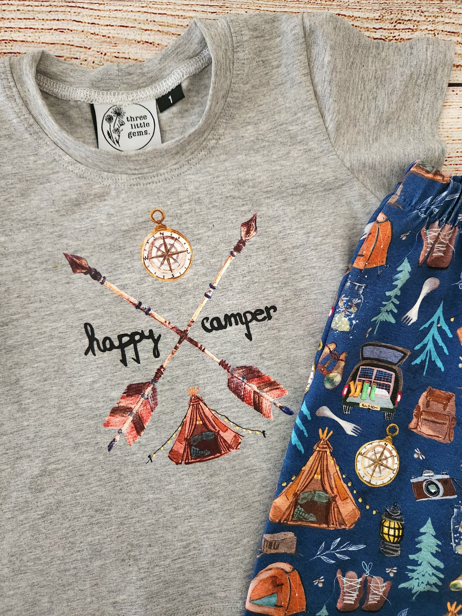 Happy Camper Tee- Pre Order
