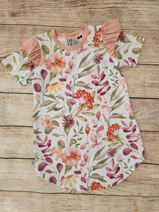 Clementine Floral Tunic