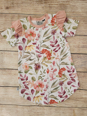 Clementine Floral Tunic