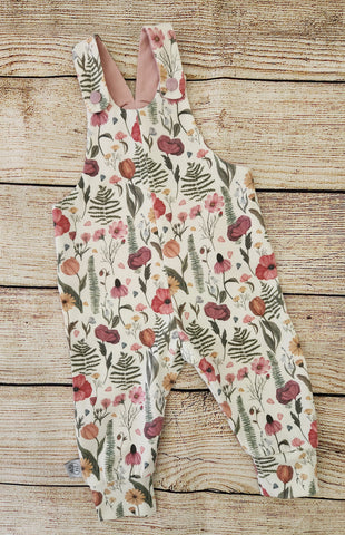 Wildflower Floral Overalls-Pre Order