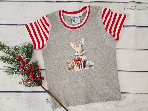 Christmas Bunny Tee- Pre Order