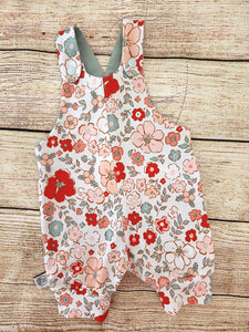 Eve Floral Overalls-Pre Order