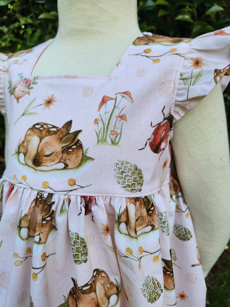 Blush Woodland Posie Dress- Size 3