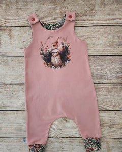 Molly Bunny Harem Romper- Ready to send