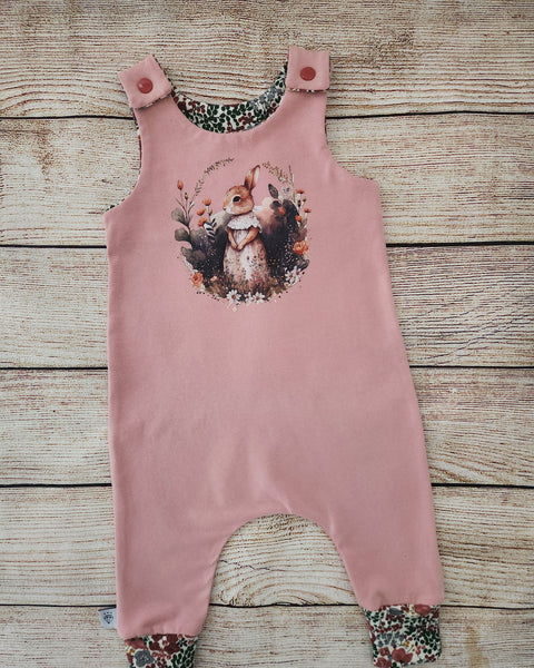 Molly Bunny Harem Romper- Ready to send
