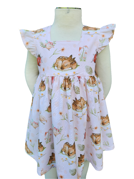 Blush Woodland Posie Dress- Size 3