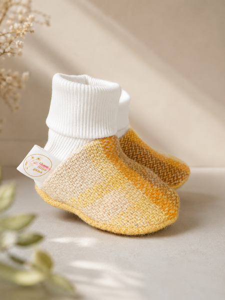 Wool Booties-Mystery (Boy colours)