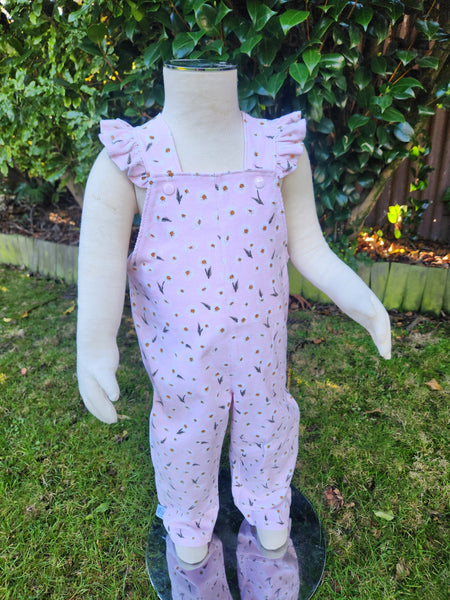 Daisy Dreams Corduroy Overalls-Pre Order