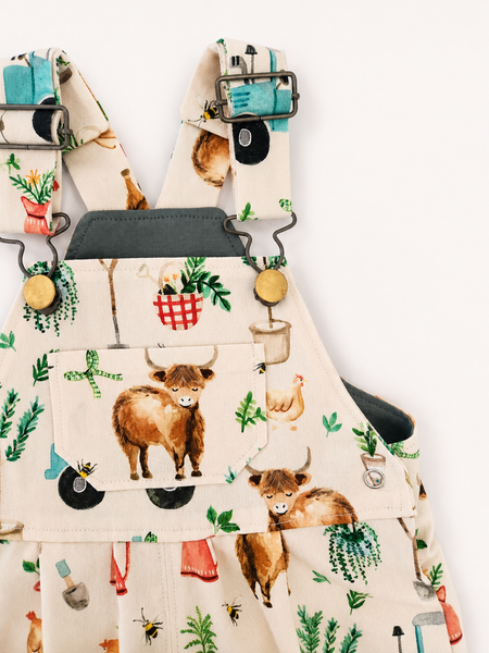 Farm Adventures Overalls-Made to order