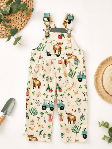 Farm Adventures Overalls-Made to order