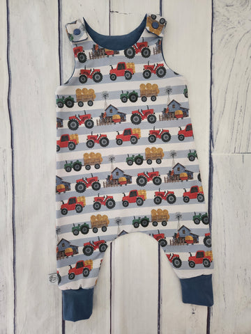 Farm Life Harem Romper-Ready to send