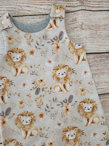 Lions Harem Romper-Pre Order