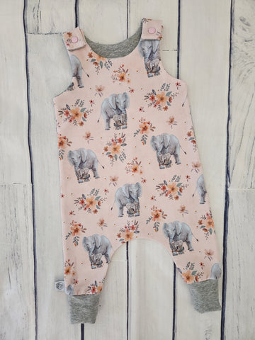 Elephants Harem Romper