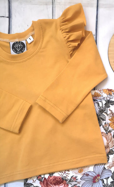 Long Sleeve Flutter Tee (Pre-order)
