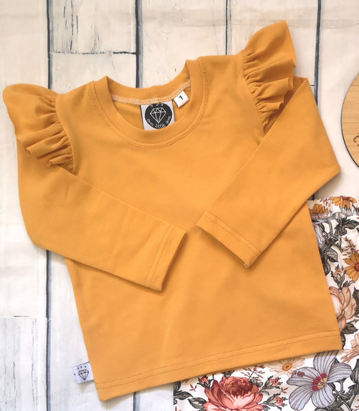 Long Sleeve Flutter Tee (Pre-order)